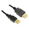 InLine 34605S USB2.0 USB 2.0 tipo A vyriškas USB 2.0 tipo A moteriškas 5 m juodas
