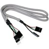 Inline Įmontuotas vidinis USB 2.0 prailginimo kabelis, 2 x 30 cm