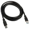 InLine USB 3.0 kabelis, nuo A iki A, juodas - 3m