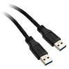 USB 3.0 laidas „InLine“, A–A, juodas – 0,3 m