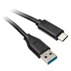 InLine USB 3.2 Gen.2 kabelis, nuo C iki A tipo patinas/vyras, juodas – 0,5 m