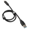 InLine USB 3.2 Gen.2 kabelis, nuo C iki A tipo patinas/vyras, juodas – 0,5 m