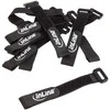 InLine Velcro kilpelės 20x200mm, 10 vnt - juodos spalvos