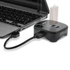 HUB USB InLine ® USB 3.2 Genu.2 Hub, USB Type- C į 4 Port Type- C (1 prievado galia iki 100W), OTG, aliuminio korpusas, pilkas, be maitinimo bloko