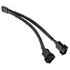 Inline Y formos laidas PWM ventiliatoriams, 0,15 m ilgio