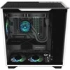 In Win „InWin A5 Midi-Tower“ grūdinto stiklo korpusas – baltos spalvos