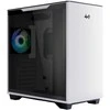 In Win „InWin A5 Midi-Tower“ grūdinto stiklo korpusas – baltos spalvos