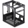 Jonsbo C6 PC-kompiuterio korpusas, Mini-Tower, Micro-ATX, mit Tragegriff – juodos spalvos