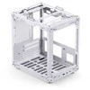 Jonsbo C6 PC-kompiuterio korpusas, Mini-Tower, ITX, mit Tragegriff – baltos spalvos