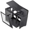 Jonsbo C6 MAX PC-kompiuterio korpusas, Mini-kompiuterio korpusas, Micro-ATX, Tempered Glass – juodos spalvos