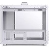 Jonsbo C6 MAX PC-kompiuterio korpusas, Mini-kompiuterio korpusas, Micro-ATX, Tempered Glass – baltos spalvos