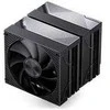 Jonsbo CA90 CPU Cooler, Dual-Tower, 1 x 130mm / 1 x 120mm, PWM, ARGB – juodas
