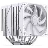 Jonsbo CB80 CPU Cooler, Dual-Tower, 2 x 120mm, PWM, RGB – baltas