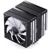 Jonsbo CB80 procesoriaus aušintuvas, dvigubo bokšto, 2 x 120 mm, PWM, RGB – juodas