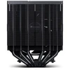 Jonsbo CC90 CPU-Kühler, Dual-Tower, 130mm PWM-Lüfter, Segmentanzeige - juodas