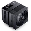 Jonsbo CC90 CPU-Kühler, Dual-Tower, 130mm PWM-Lüfter, Segmentanzeige - juodas