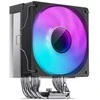 Jonsbo CR-1000 V2 PRO RGB procesoriaus aušintuvas, 120mm – juodos spalvos
