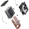 Jonsbo CR-1400E CPU Cooler, 92mm – juodas
