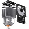 Jonsbo CR-3000 procesoriaus aušintuvas Dual Tower, ARGB – 2x 120 mm, juodos spalvos
