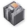 Jonsbo CR-3000E 3-Pin procesoriaus aušintuvas, Dual-Tower, RGB, 260W TDP – juodos spalvos, 120mm