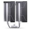 Jonsbo CR-3000E procesoriaus aušintuvas, Dual-Tower, ARGB – 120mm, juodos spalvos