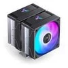 Jonsbo CR-3000E procesoriaus aušintuvas, Dual-Tower, ARGB – 120mm, juodos spalvos