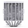 Jonsbo CR-3000E procesoriaus aušintuvas, Dual-Tower, RGB – 120mm, baltos spalvos