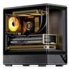 Jonsbo D200 PC Case, Mini Tower, mATX, Tempered Glass – juodas