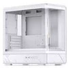 Jonsbo D200 PC Case, Mini Tower, mATX, Tempered Glass – baltas