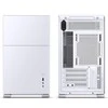 Jonsbo D31 Micro-ATX kompiuterio korpusas, Tempered Glass – baltos spalvos