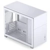 Jonsbo D31 Micro-ATX kompiuterio korpusas, Tempered Glass – baltos spalvos