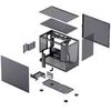 Jonsbo D32 PRO Mesh PC case, mini case, mATX – juodas