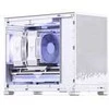 Jonsbo D32 STD Baltas PC-kompiuterio korpusas, Mini-kompiuterio korpusas, mATX, Tempered Glass – baltos spalvos