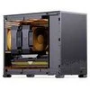 Jonsbo D32 STD Juodas PC-kompiuterio korpusas, Mini-kompiuterio korpusas, mATX, Tempered Glass – juodos spalvos