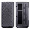 Jonsbo D400 PC-kompiuterio korpusas, Midi Tower, ATX, Tempered Glass – juodos spalvos