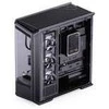 Jonsbo D400 PC-kompiuterio korpusas, Midi Tower, ATX, Tempered Glass – juodos spalvos