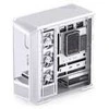 Jonsbo D400 PC-kompiuterio korpusas, Midi Tower, ATX, Tempered Glass – baltos spalvos