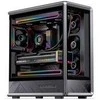 Jonsbo D401 PC-Gehäuse, Midi Tower, ATX, Tempered Glass - juodas
