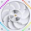 Jonsbo HF2-120 Fan, Reverse Blade, PWM, ARGB – 120mm, baltas