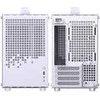 Jonsbo Jonsplus Z20 Mesh PC-kompiuterio korpusas, Mini Tower, Micro-ATX, mit Tragegriff – baltos spalvos
