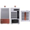 Jonsbo T6 kompiuterio korpusas, Mini-Tower, Mini-ITX, grūdintas stiklas, mediena – Sidabrinis