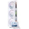 Jonsbo TF3-360SCW AiO Watercooler, ARGB, 3.5” + 3x 3.38” LCD – 360mm, baltas