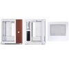 Jonsbo TK-0 PC kompiuterio korpusas, Mini-Tower, Mini-ITX, Tempered Glass, Holz – baltos spalvos