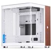 Jonsbo TK-0 PC kompiuterio korpusas, Mini-Tower, Mini-ITX, Tempered Glass, Holz – baltos spalvos