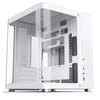 Jonsbo TK-1 2.0 Micro-ATX kompiuterio korpusas, Tempered Glass – baltos spalvos