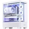 Jonsbo TK-5 Gehäuse, Midi-Tower, ATX, Tempered Glass - baltas