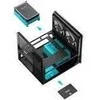 Jonsbo V12 PC case, mini tower, micro-ATX – juodas