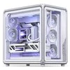 Jonsbo X400 PC-Gehäuse, Midi Tower, ATX, Tempered Glass - baltas