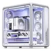Jonsbo X400 PC-Gehäuse, Midi Tower, ATX, Tempered Glass - baltas