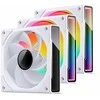 Jonsbo ZK-120WR Reverse PWM korpuso ventiliatorius, A-RGB – 120mm, baltos spalvos, 3er-Pack